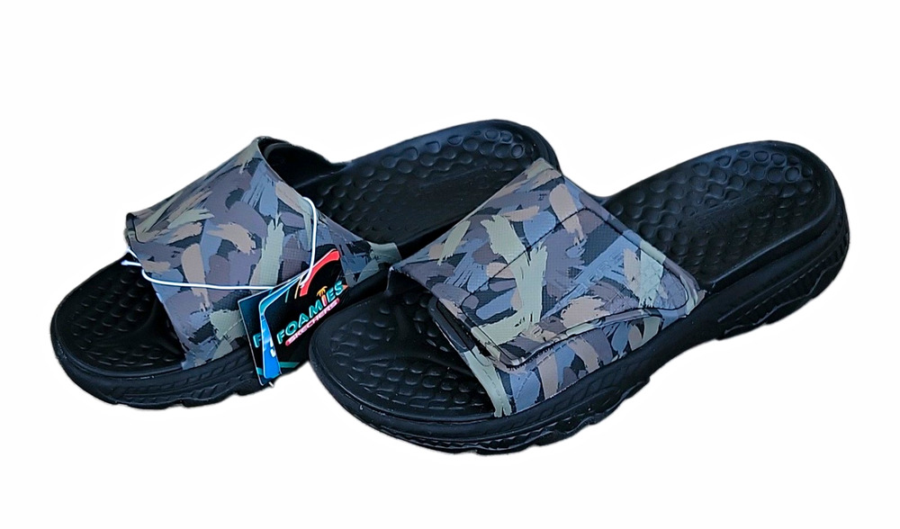 Skechers Creston Ultra Adventure Men’s 9 Camo Slides Sporty Outdoor Gorpcore